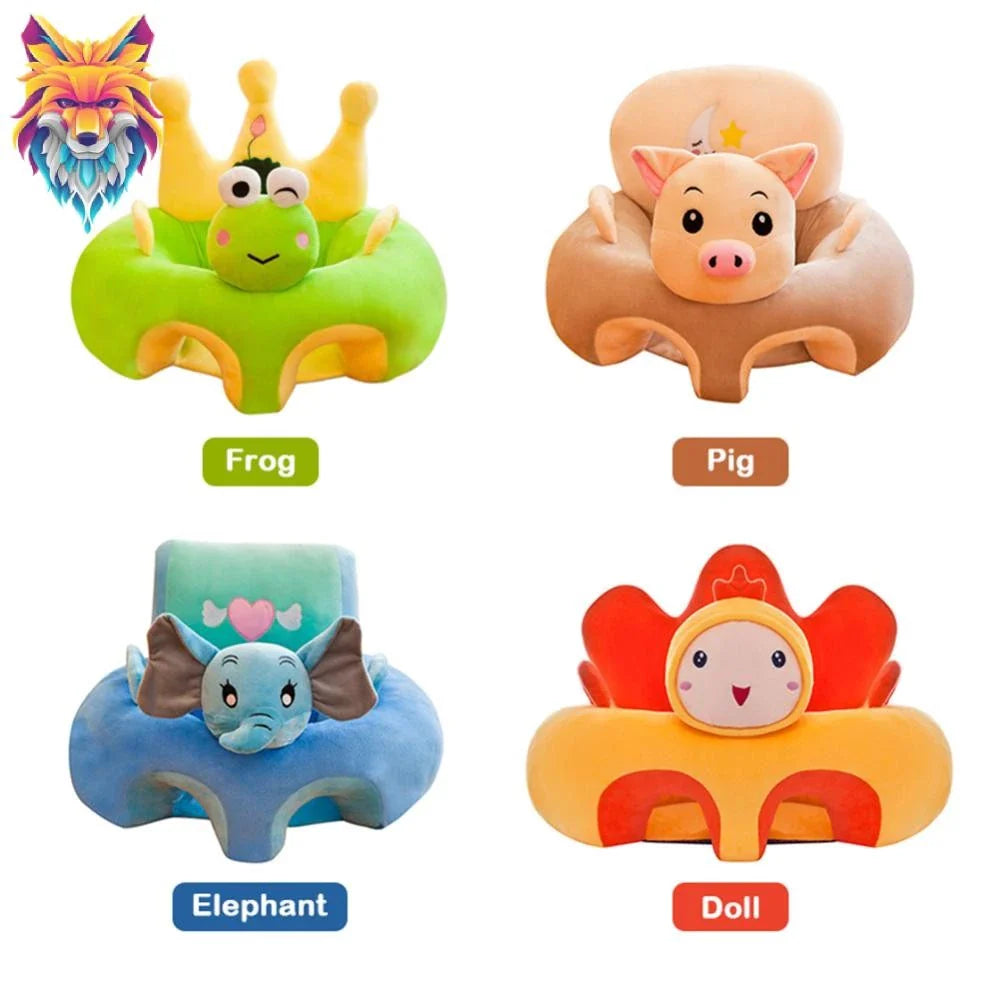 SnuggleSit™ – Plush Baby Learning Seat Cover