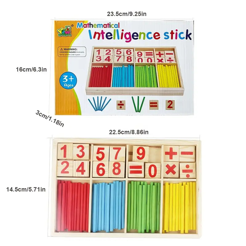 SmartCount™ Montessori Counting Sticks