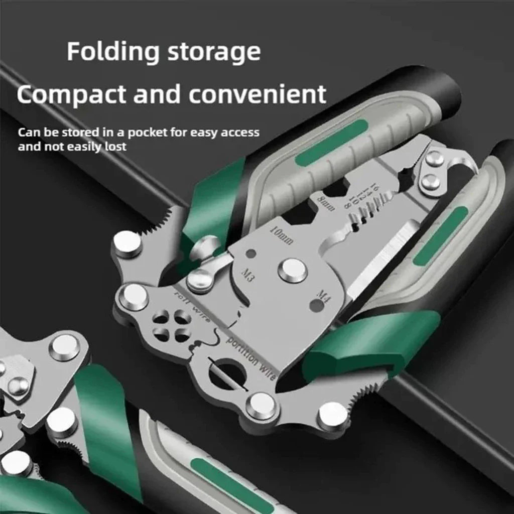 ProWiring™ 18-in-1 Wire Stripper and Cutter